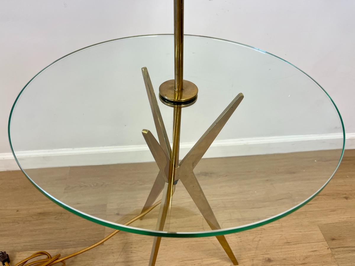 Vaughan Ellington Brass Floor Lamp