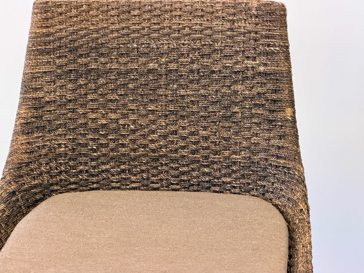 McGuire Woven Shelter Stools, Set of Three