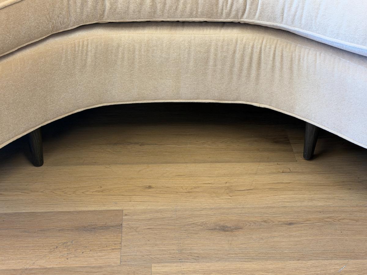 CR Laine Gigi Sofa in Silk Mohair