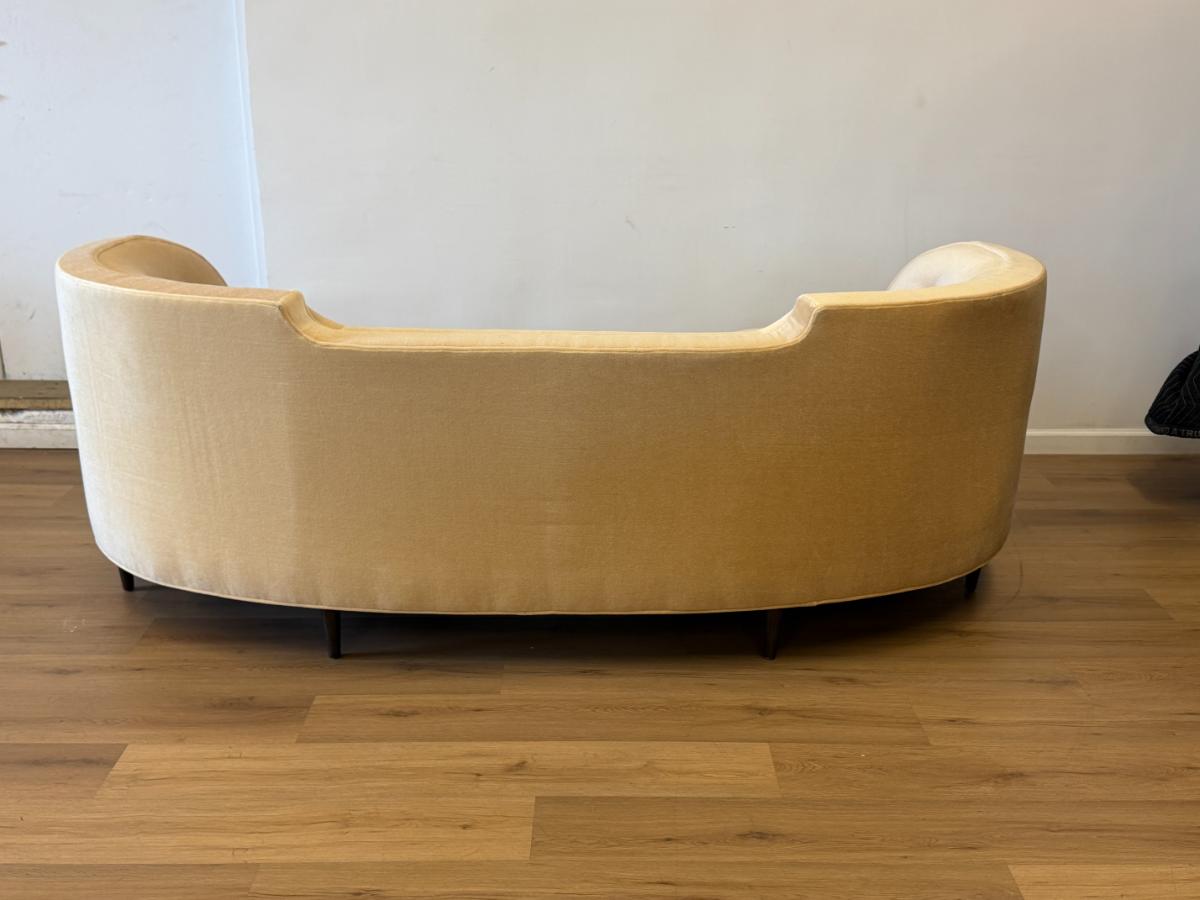 CR Laine Gigi Sofa in Silk Mohair