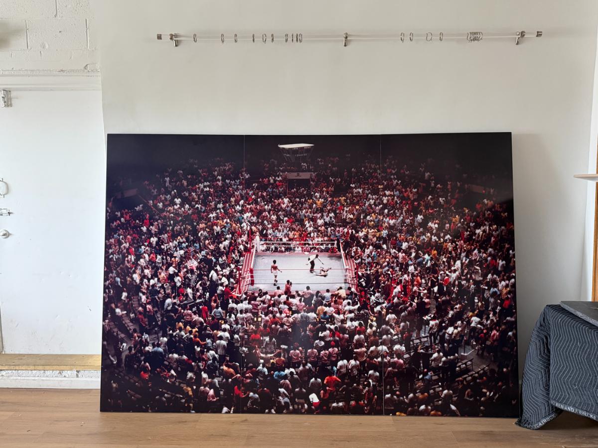 Custom Muhammad Ali vs. Cleveland Williams (Aerial) by Neil Leifer