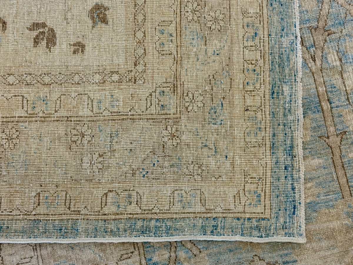 Hand Knotted Wool Oushak Rug 12′ x 17′