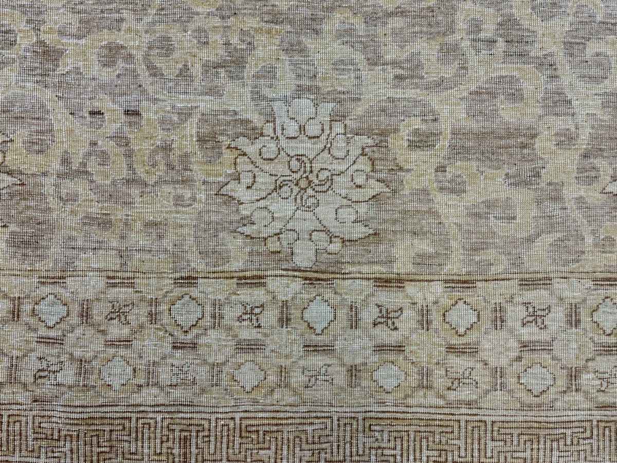 10 x 10 Hand Knotted Wool Oushak Rug