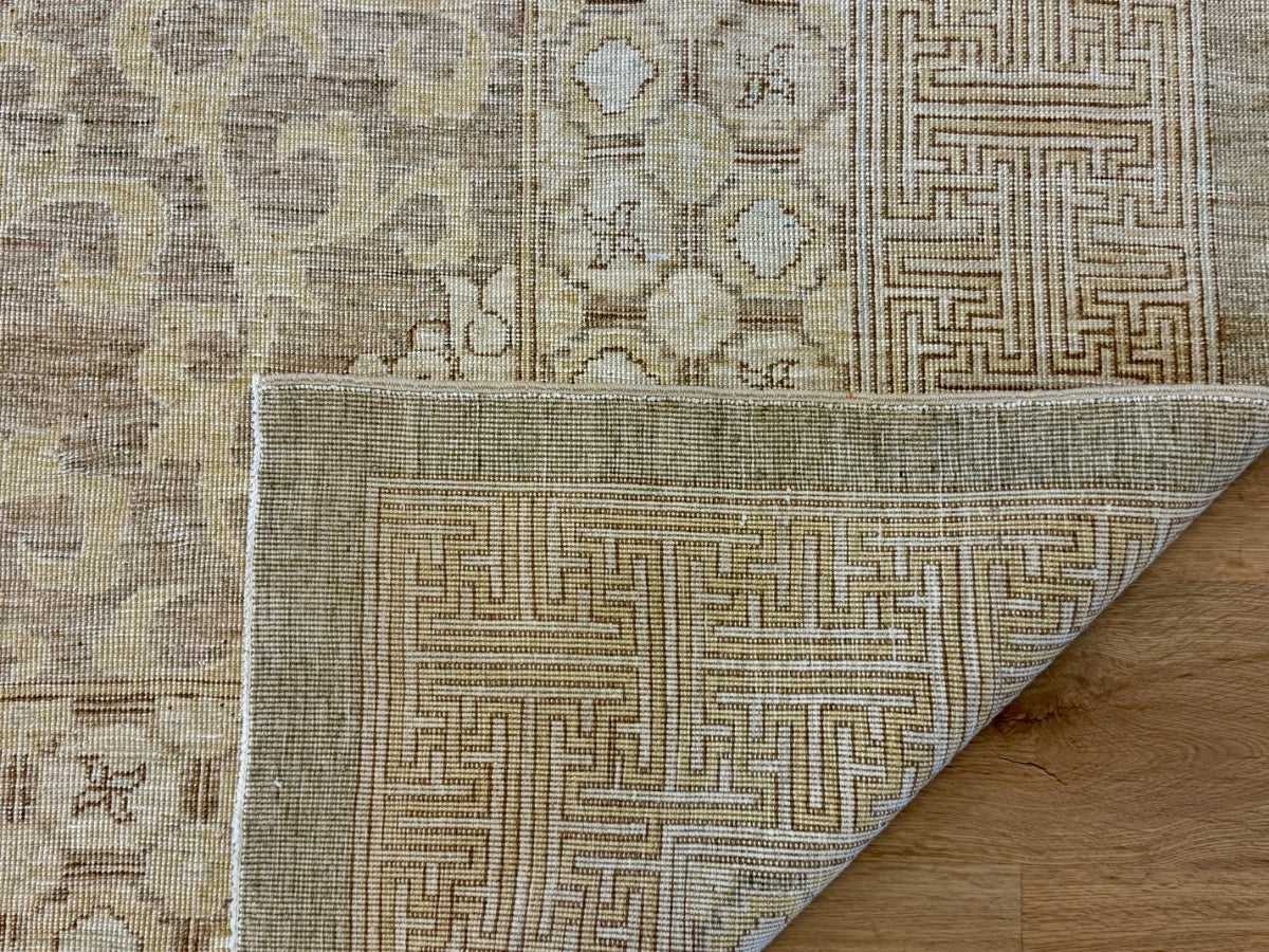 10 x 10 Hand Knotted Wool Oushak Rug