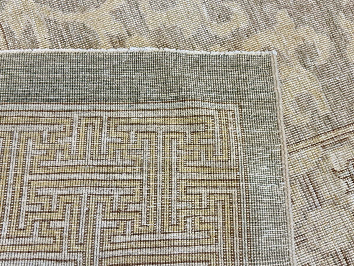 10 x 10 Hand Knotted Wool Oushak Rug