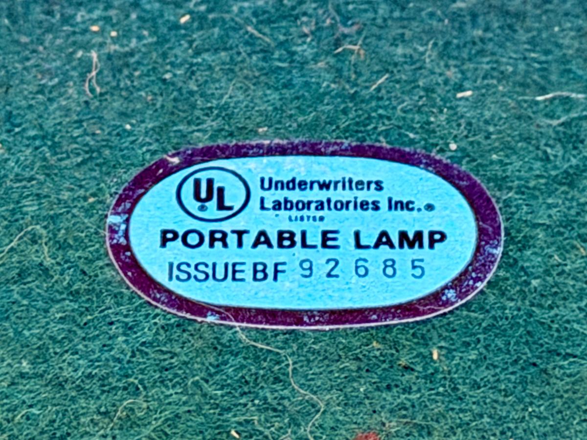 Vaughan Lighting Green Toleware Table Lamps, Pair