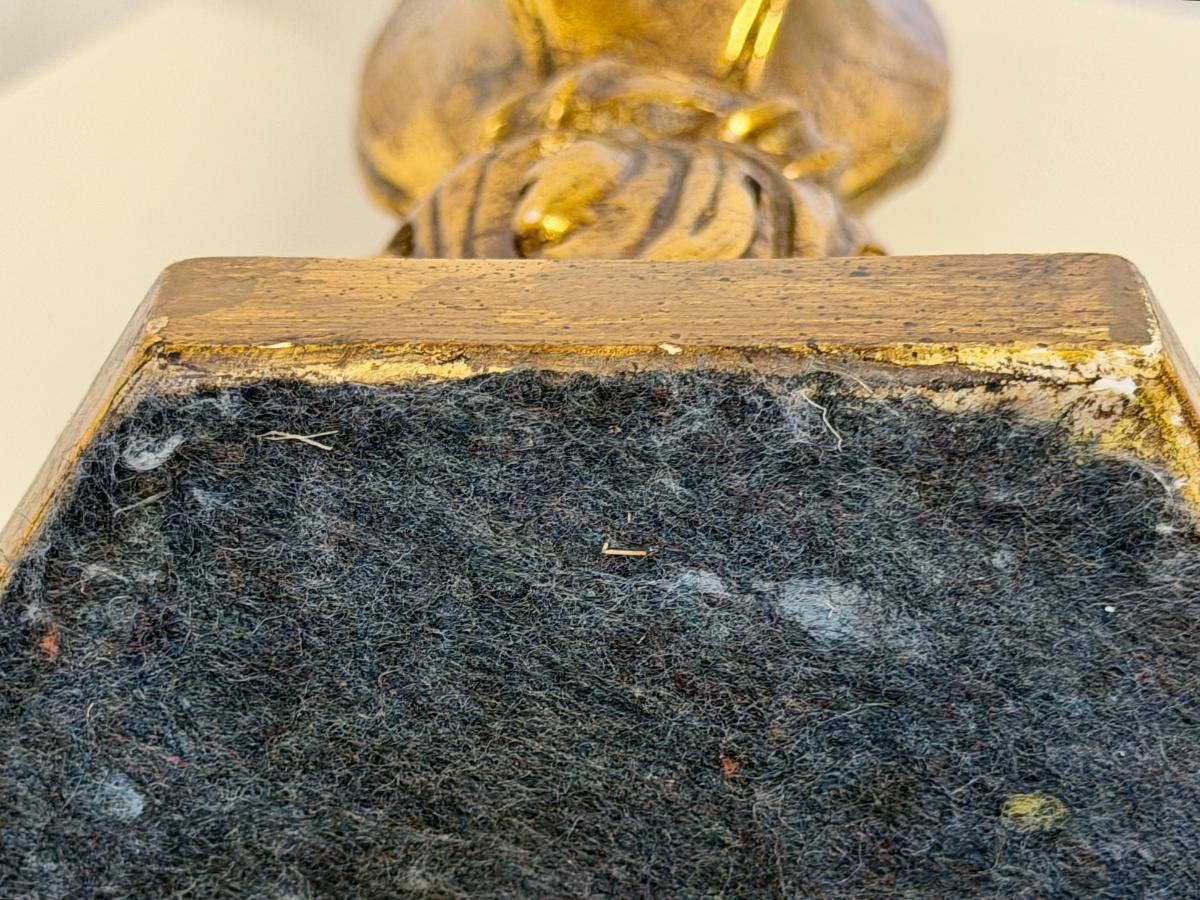 Tall Italian Neoclassical Gesso Candlestick Table Lamps, Pair