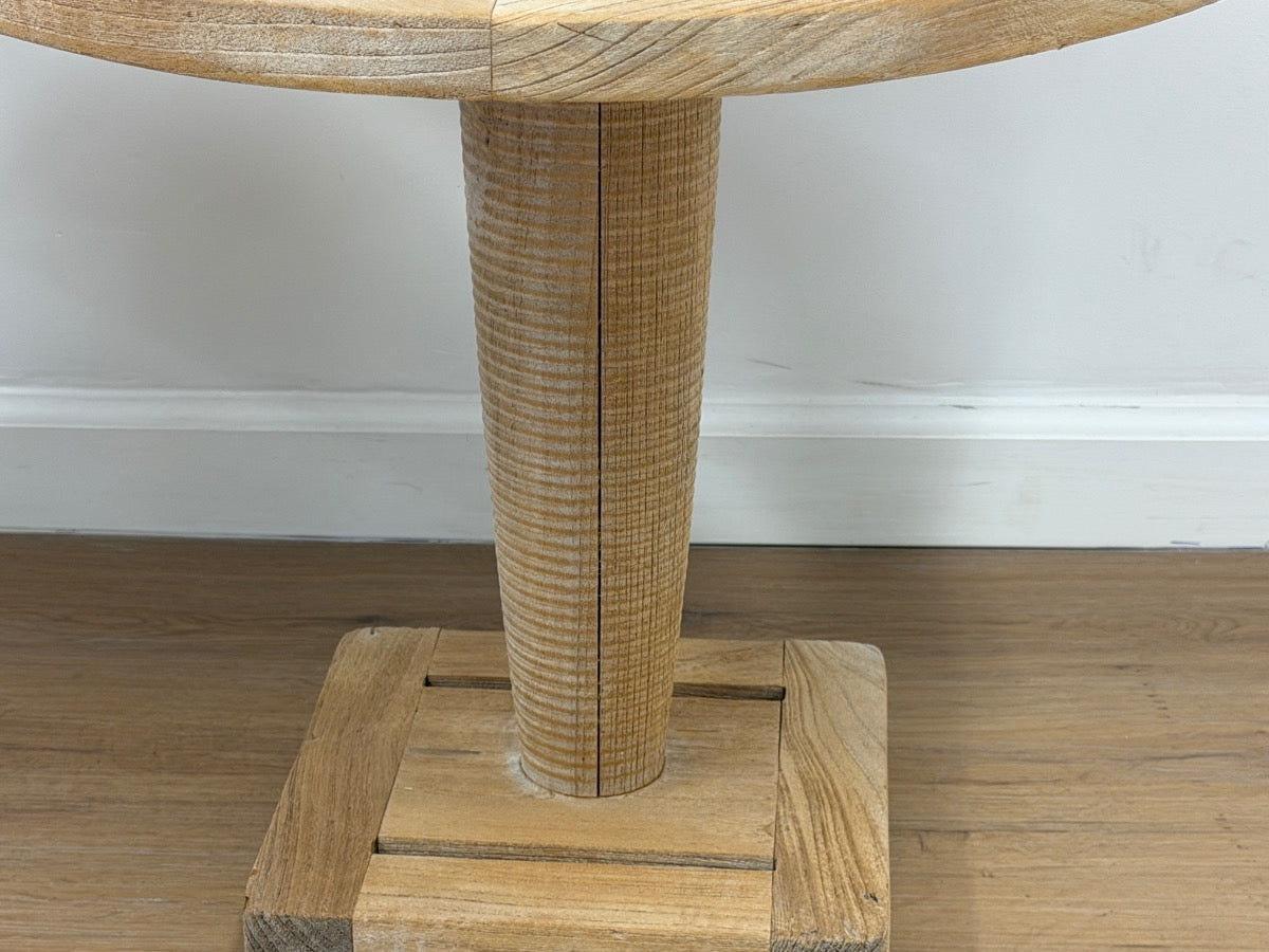 Sutherland Outdoor Teak Drink Tables, Pair (2 of 2)