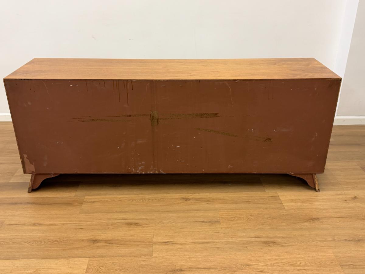 Specialty Woodcraft Inc. Vintage Mid Century Modern Lowboy Dresser