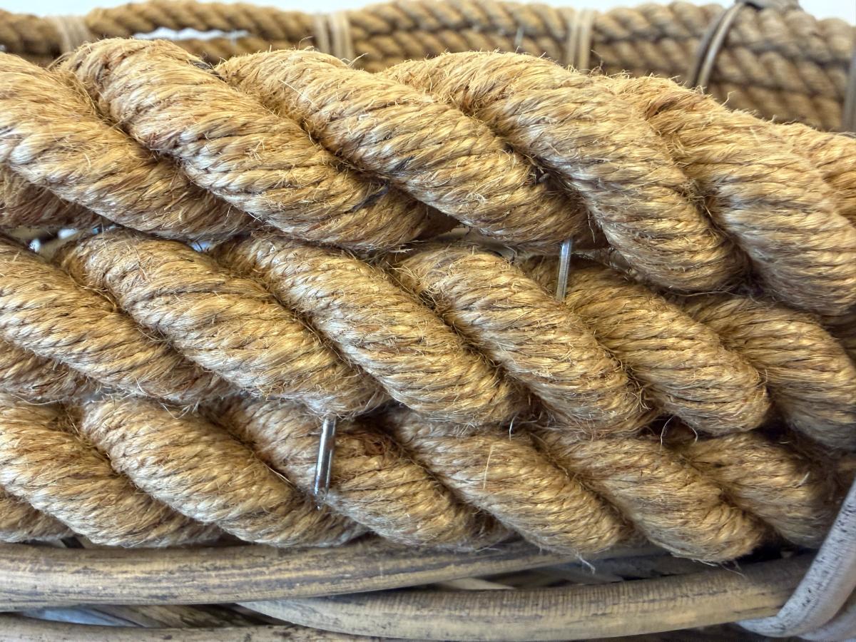 Irving Seagrass Decorative Baskets, Pair