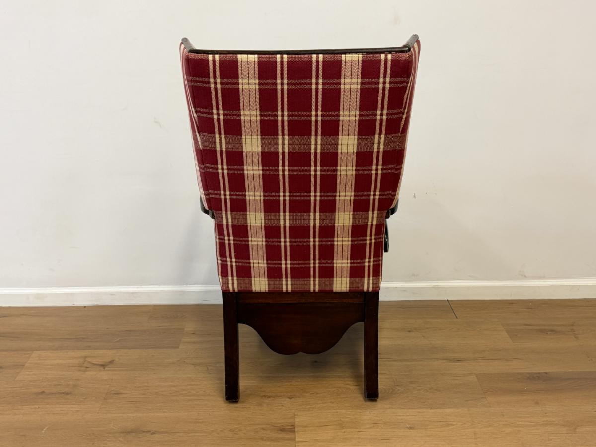 George III Wing Commode Chair, Circa 1790
