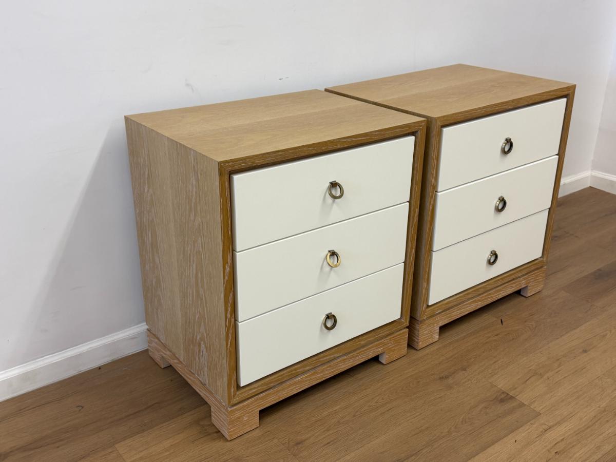 Villa & House Berkeley Side Tables, Pair
