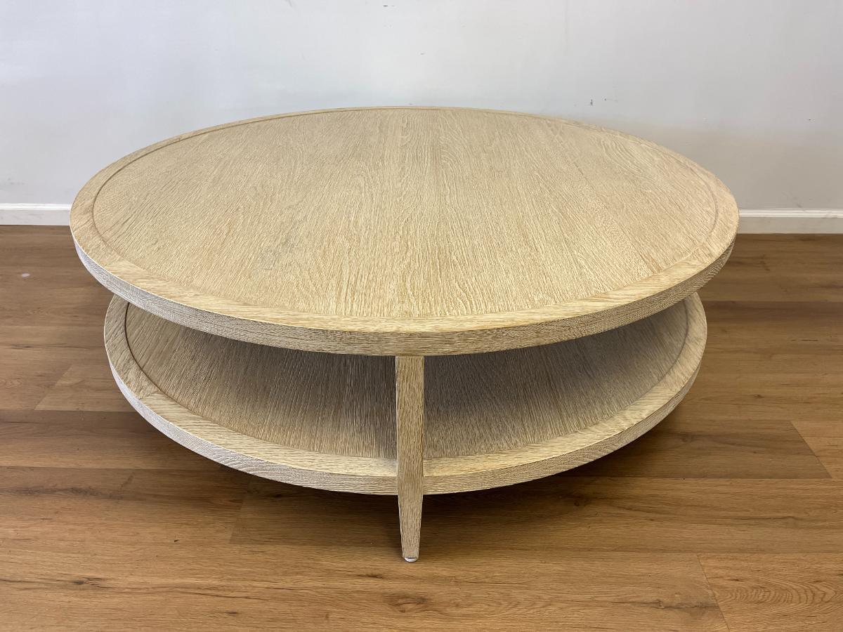 RH Round Cocktail Table