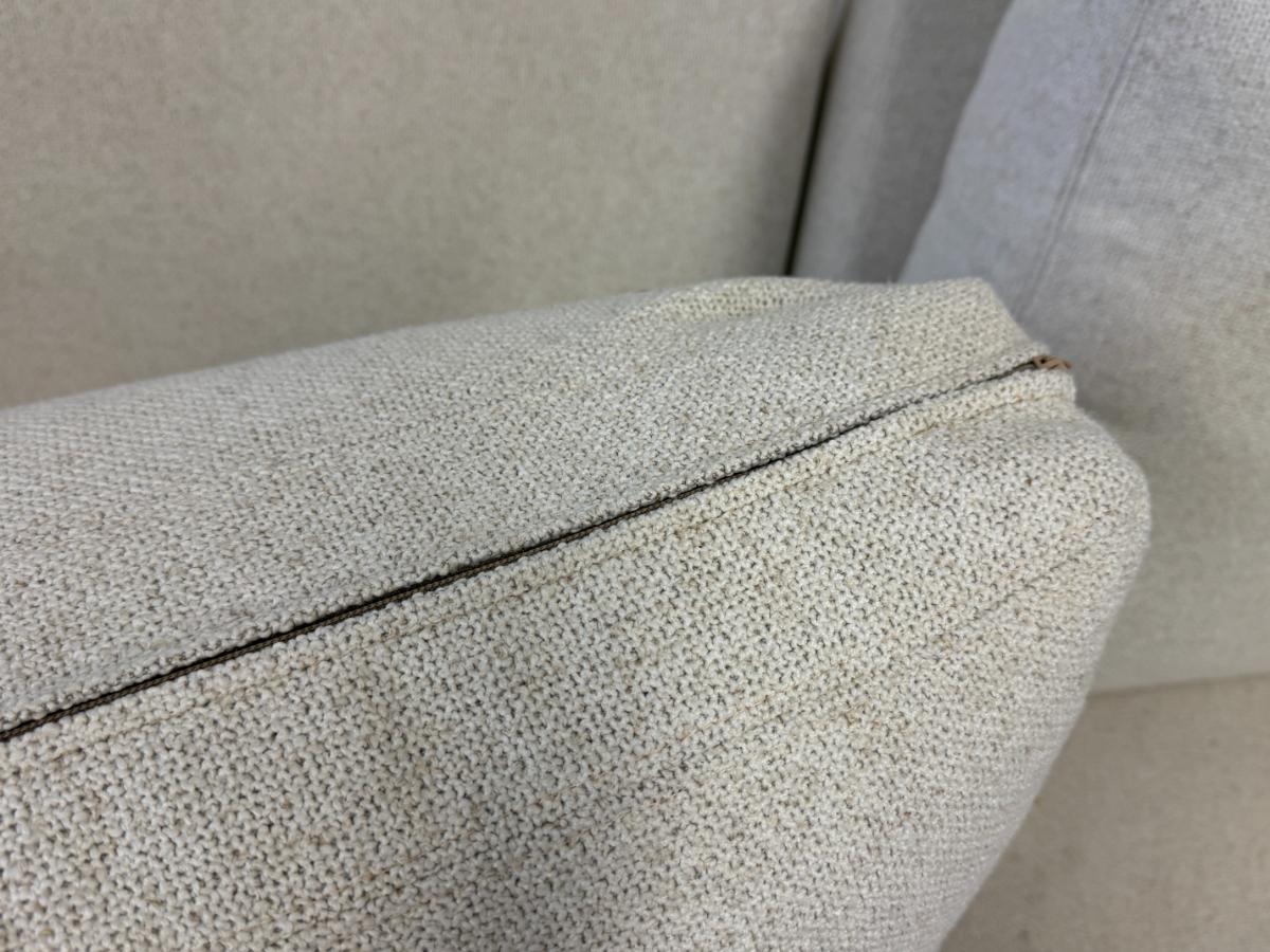 Luther Quintana Custom Sofa with Chaise Lounge, Sectional in Performance Boucle