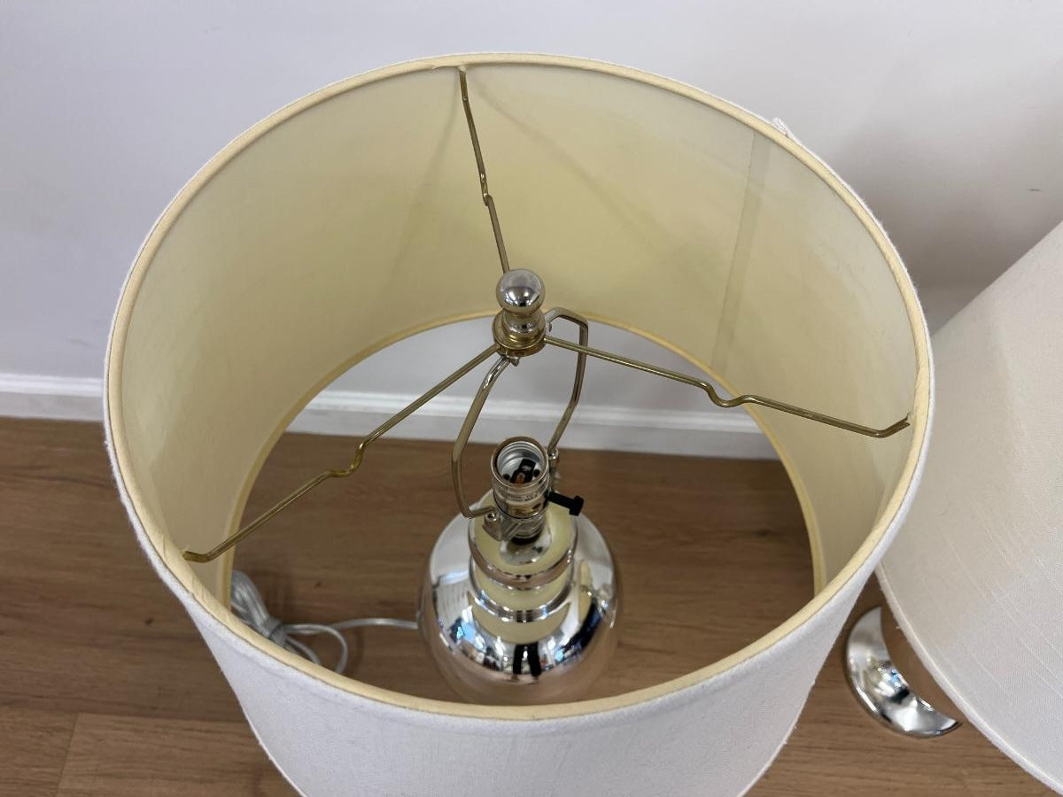 Mercury Gourd Lamps, Pair