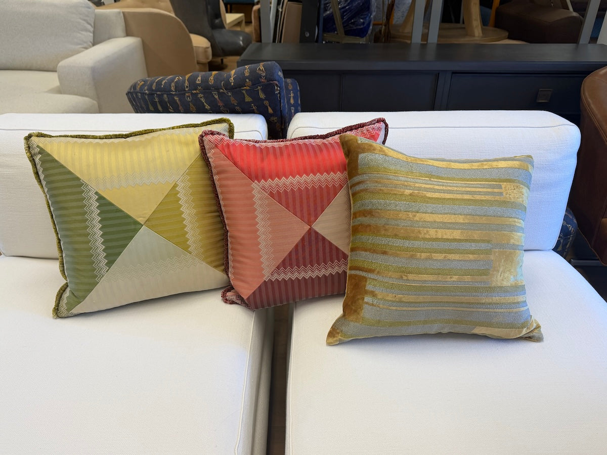 Missoni Throw Pillows, Set of 3