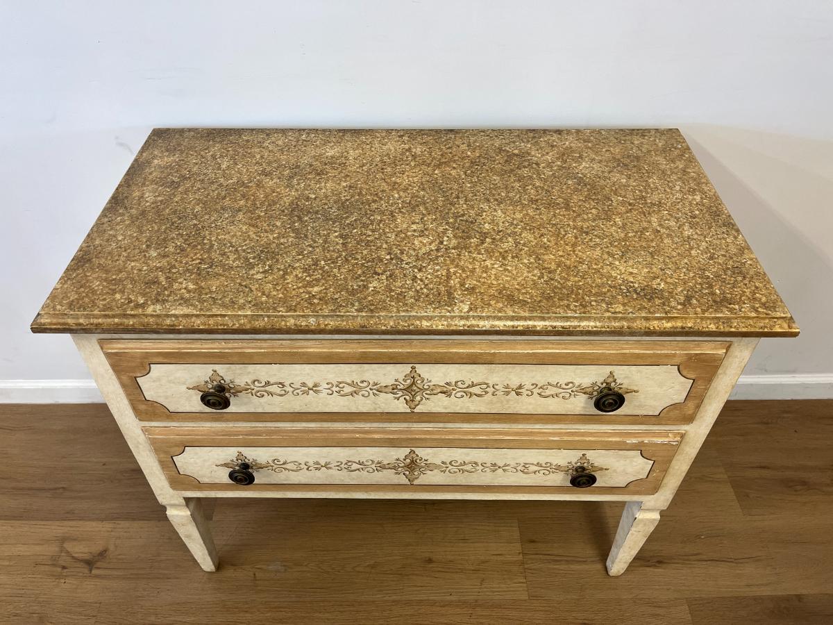 Niermann Weeks Painted Two Drawer Chest
