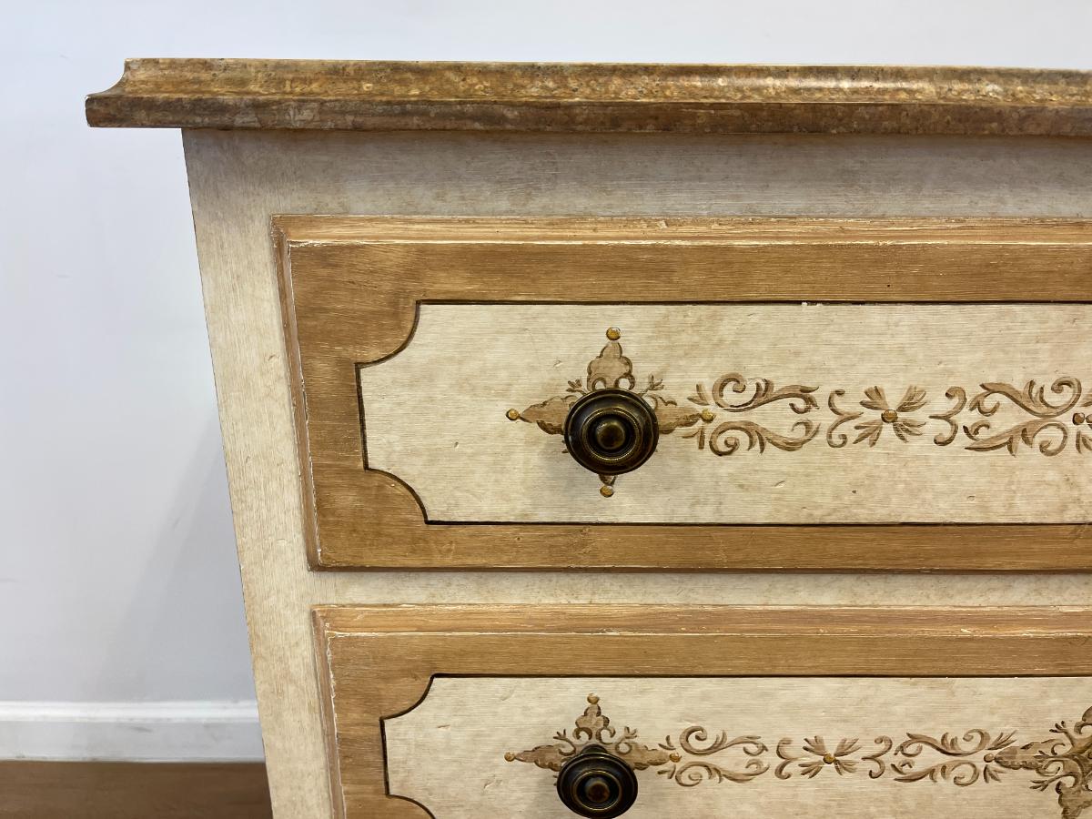 Niermann Weeks Painted Two Drawer Chest
