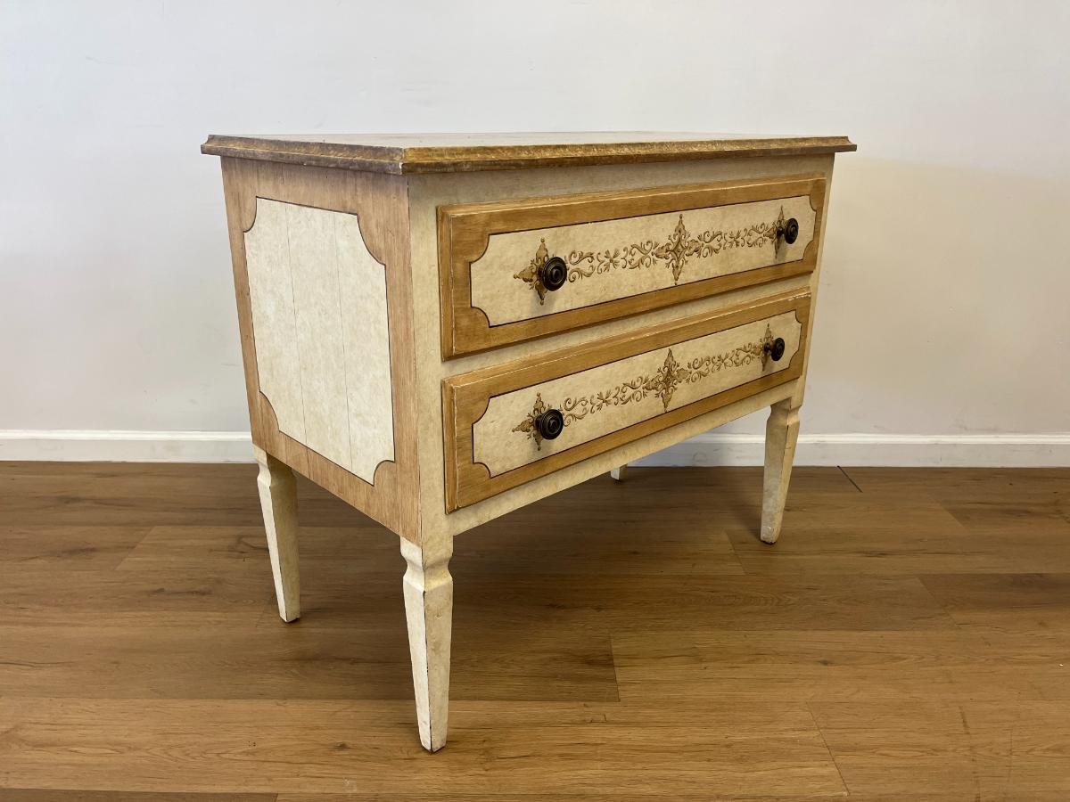 Niermann Weeks Painted Two Drawer Chest