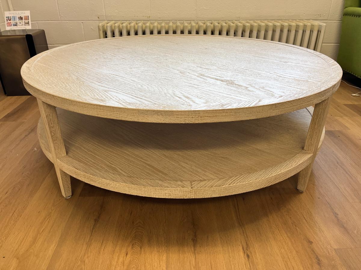 RH Round Cocktail Table