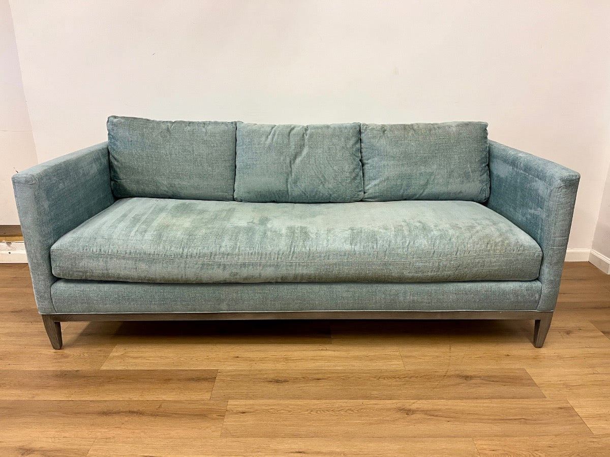 Lillian August Bailey Sofa in Granbury Tranquil Fabric