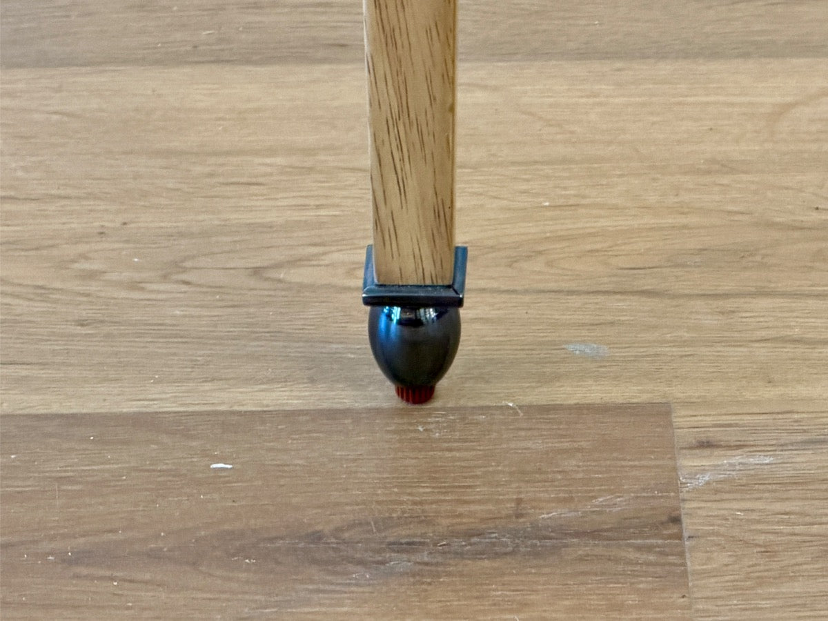 Mayflower Burlwood Demilune Table