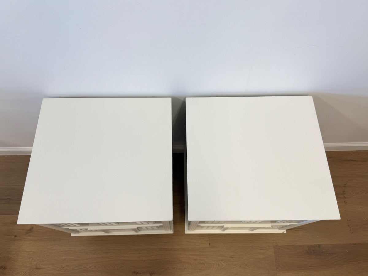 Pottery Barn Dollhouse Nightstands, Pair