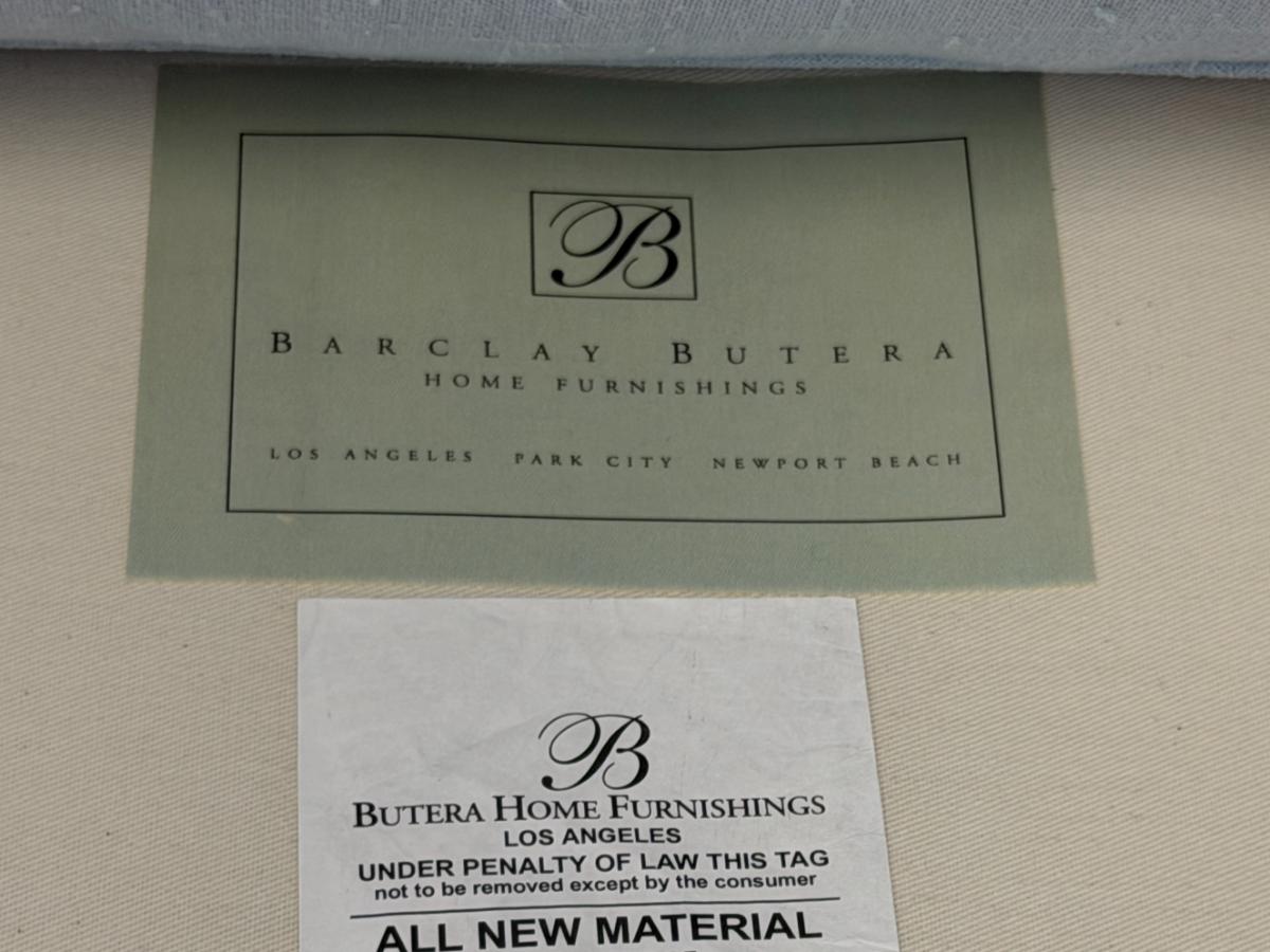 Barclay Butera Camel Back Settee