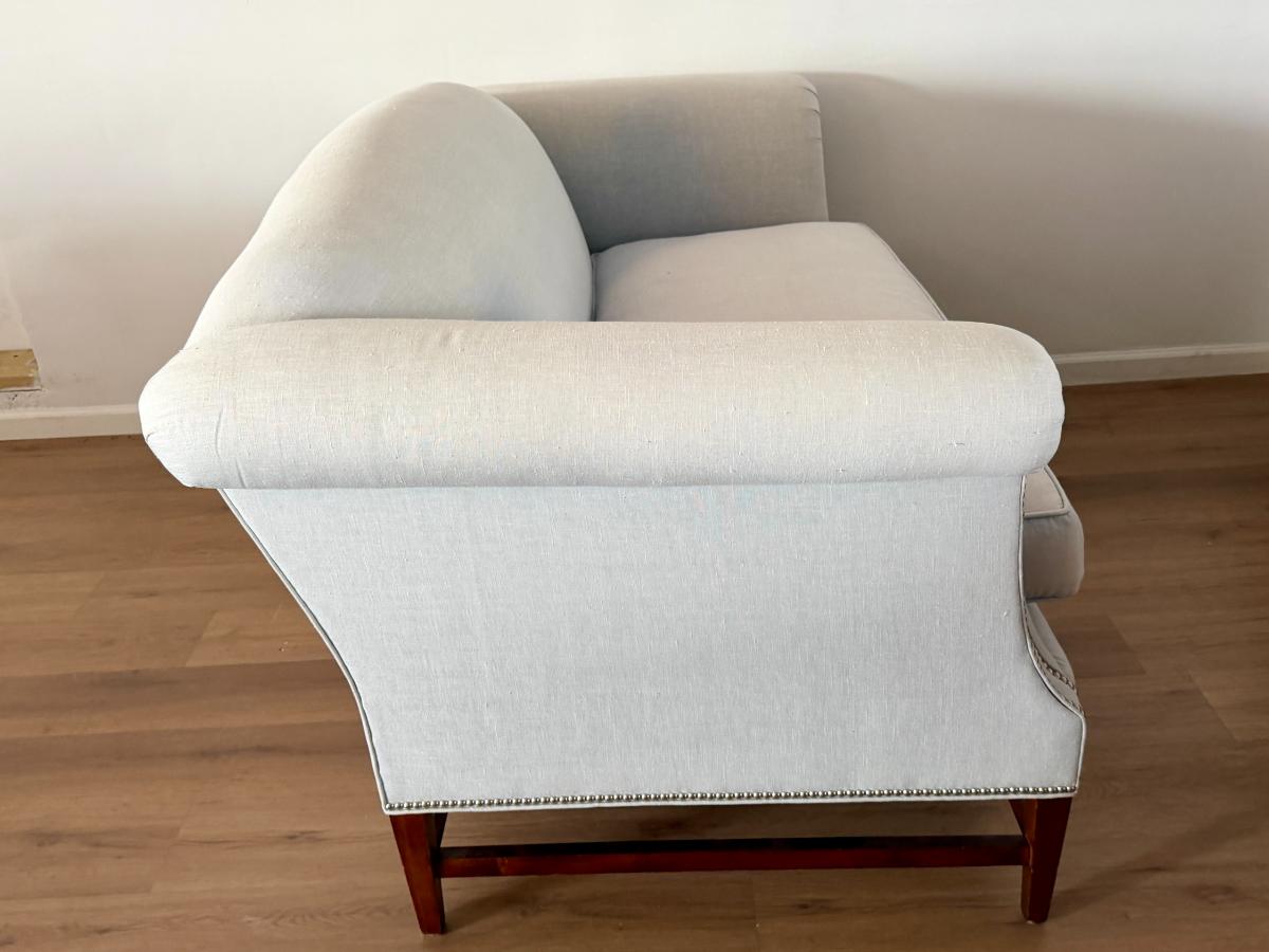 Barclay Butera Camel Back Settee