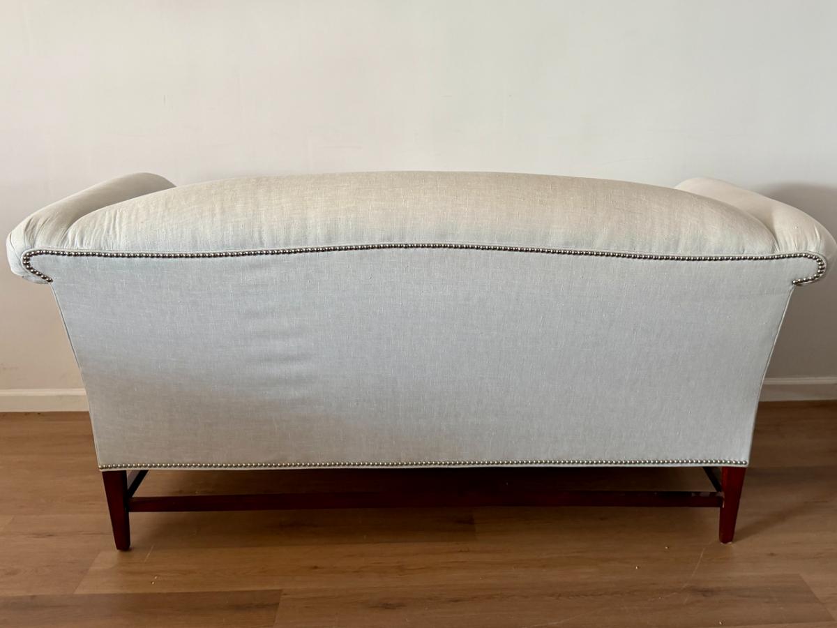 Barclay Butera Camel Back Settee