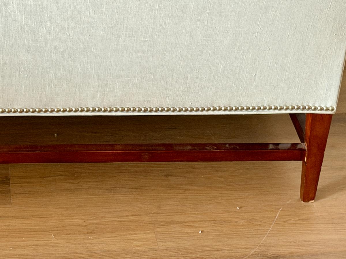 Barclay Butera Camel Back Settee