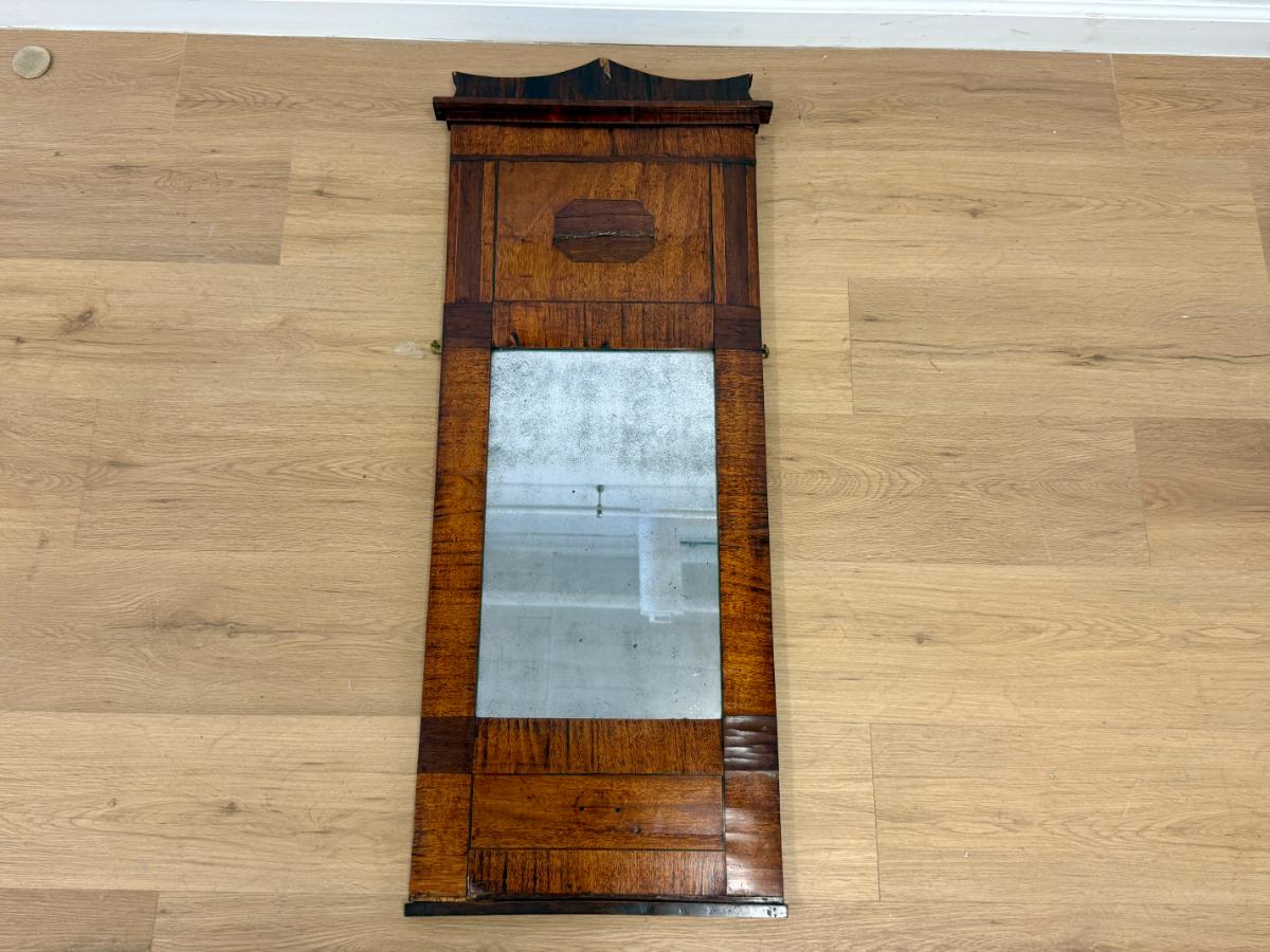 Antique Mahogany Mirror