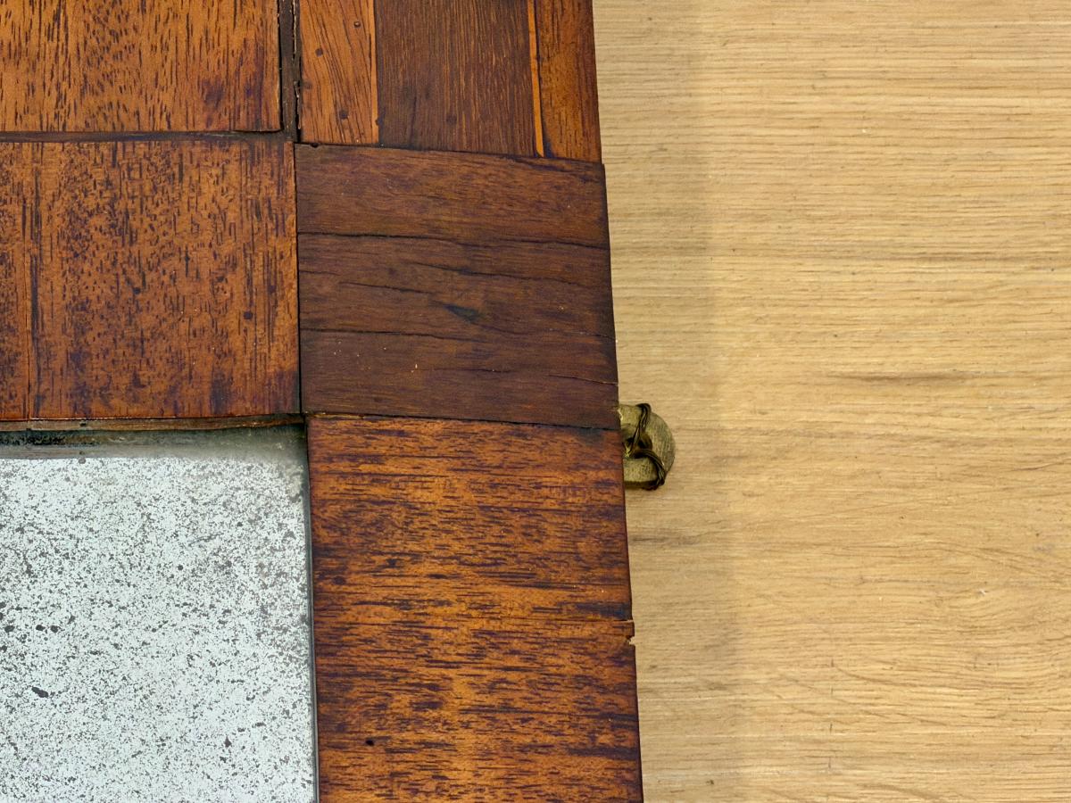 Antique Mahogany Mirror