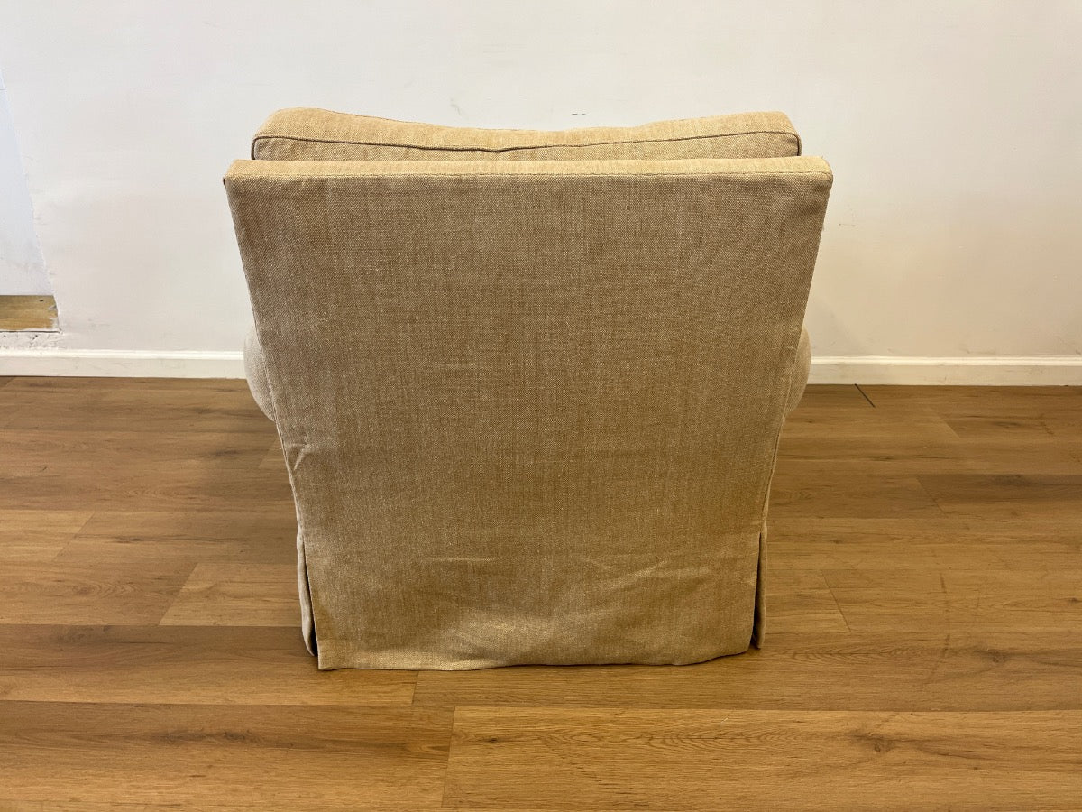 Jonas Upholstery Armchair and Ottoman