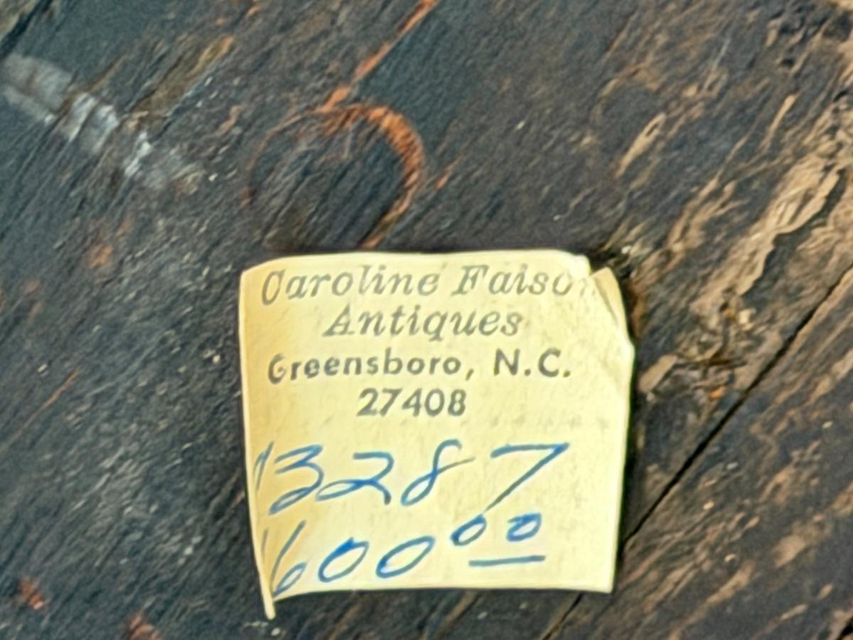 Antique Mahogany Mirror