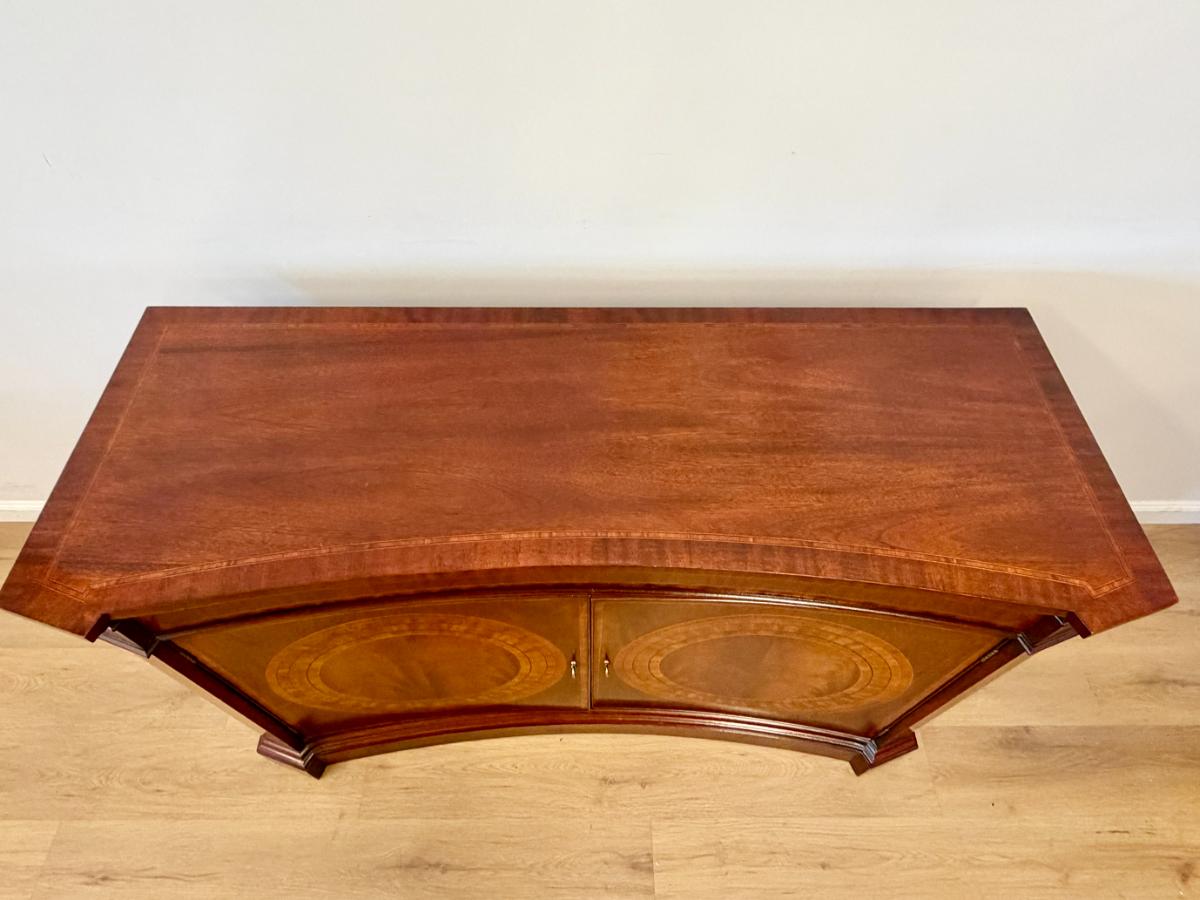 Mahogany Sideboard with Inlay from Wellington Hall
