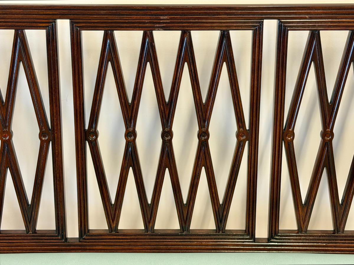 Mahogany English Regency Style Settee