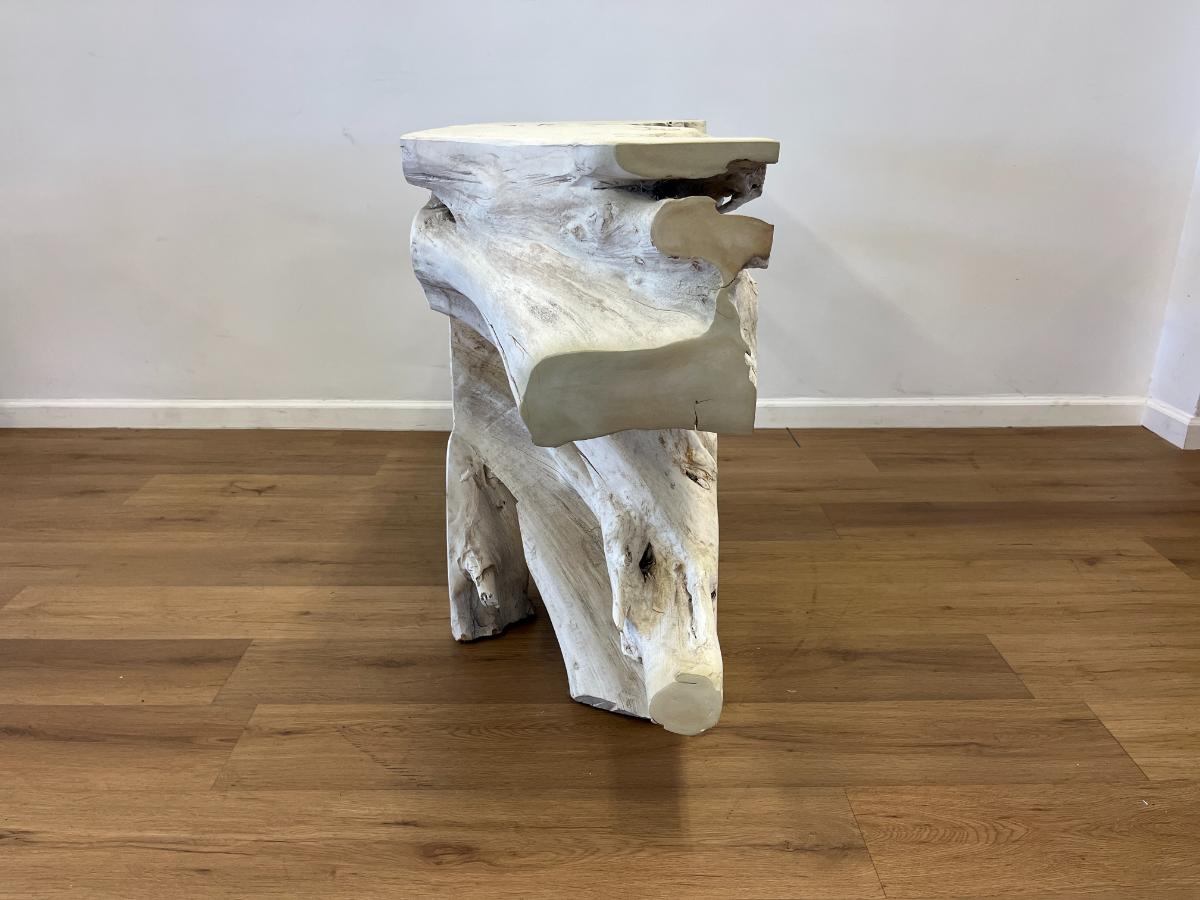 Phillips Collection Teak Root Bleached Console Table