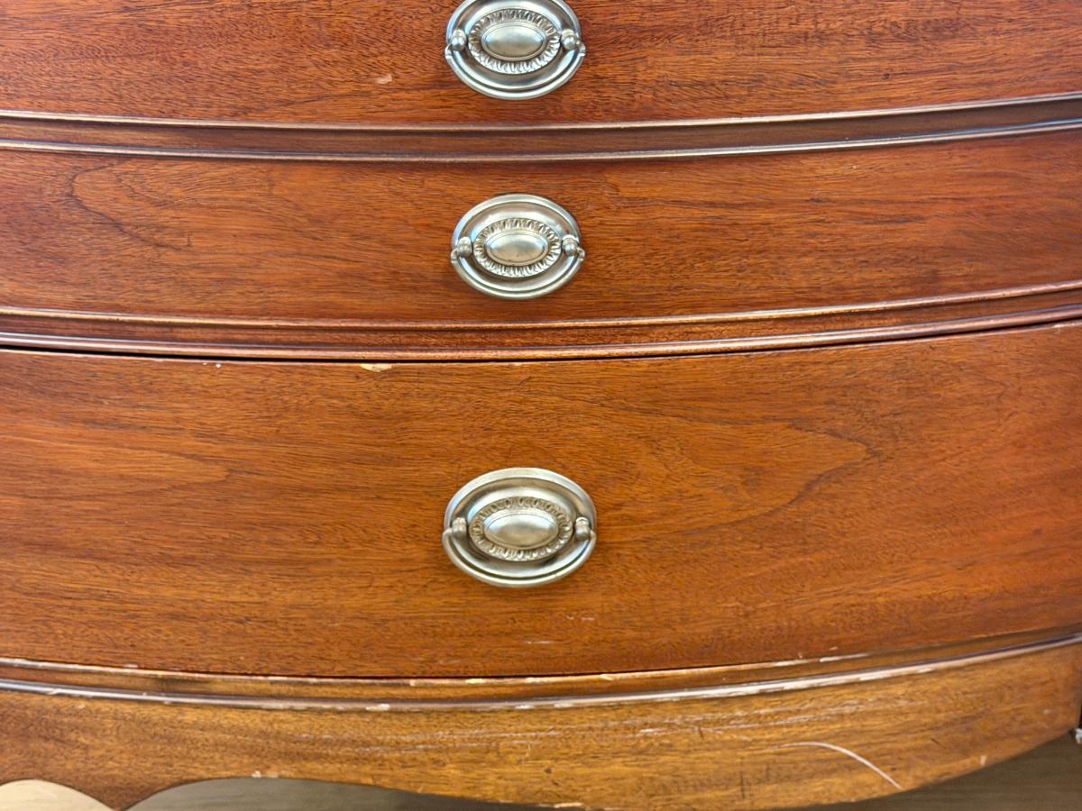 Vintage Drexel Serpentine Double Dresser