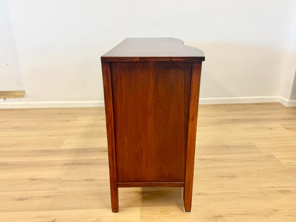 Vintage Drexel Serpentine Double Dresser