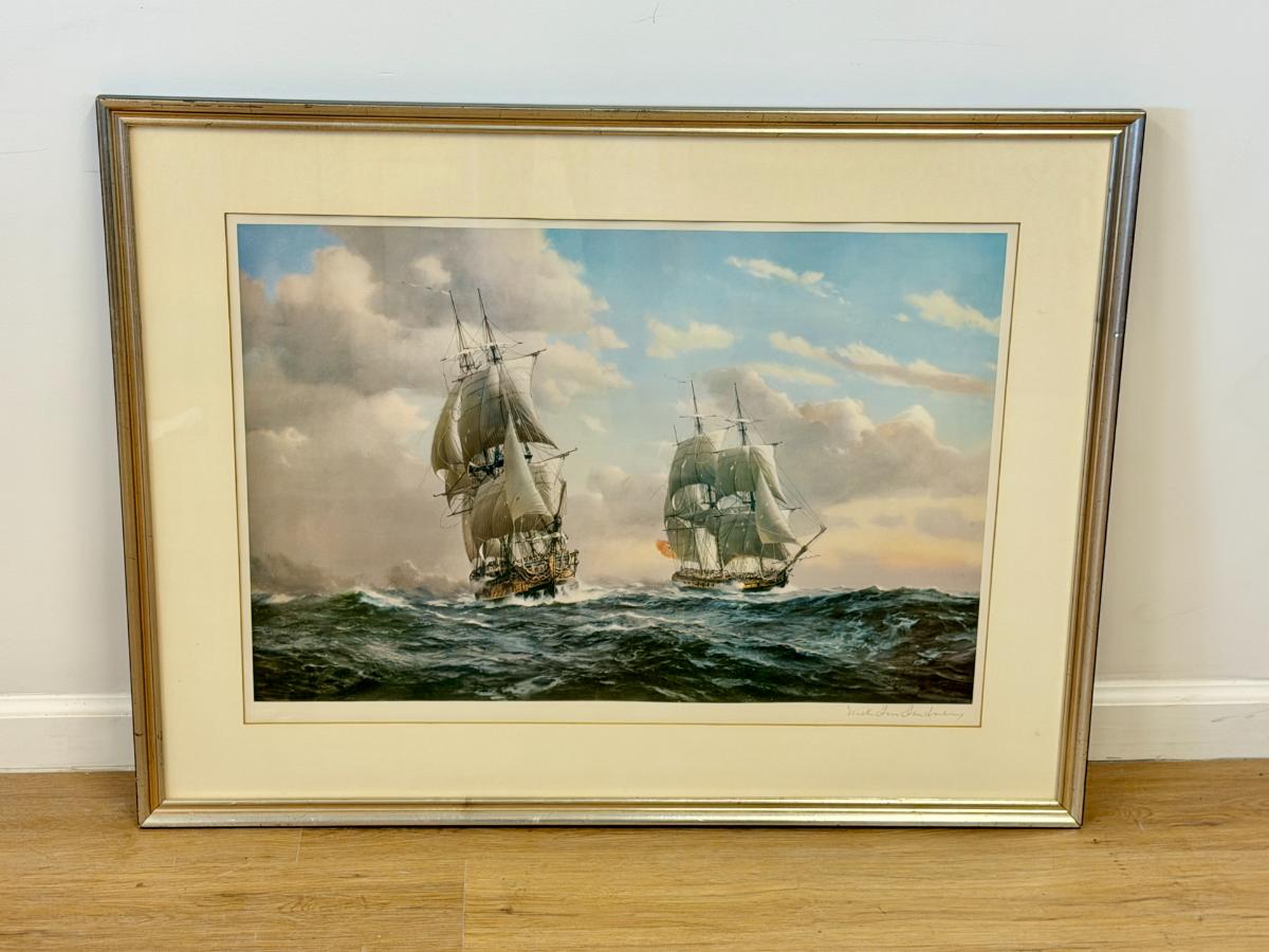 Derek Gardner (1914-2007) Signed Nautical Seascape