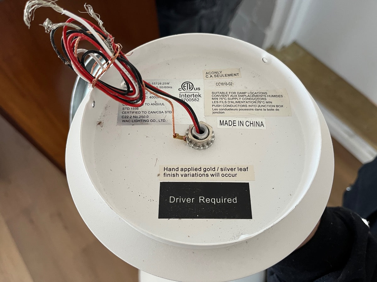 Yolo Pendant Lights in White with Silver Leaf, Pair