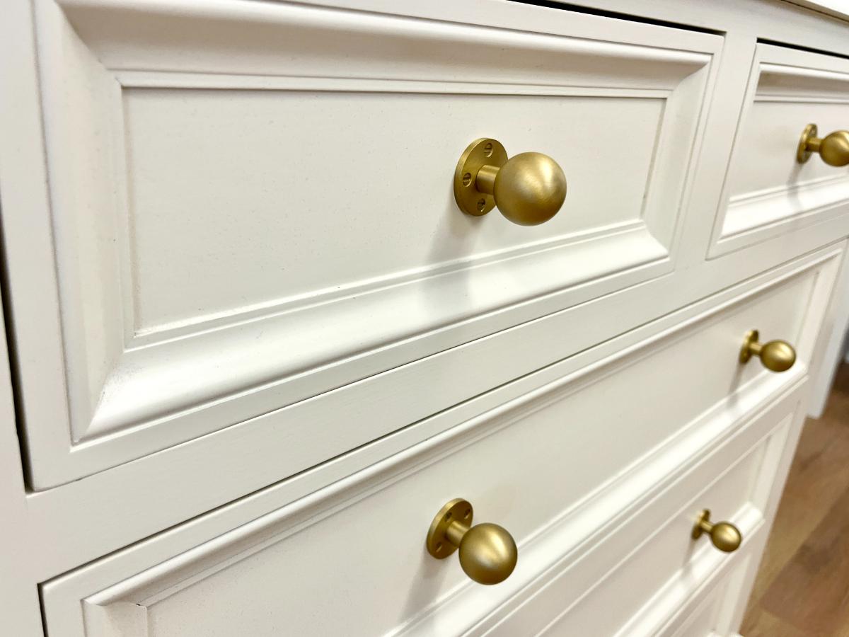 Bespoke Dresser with Brass Knobs