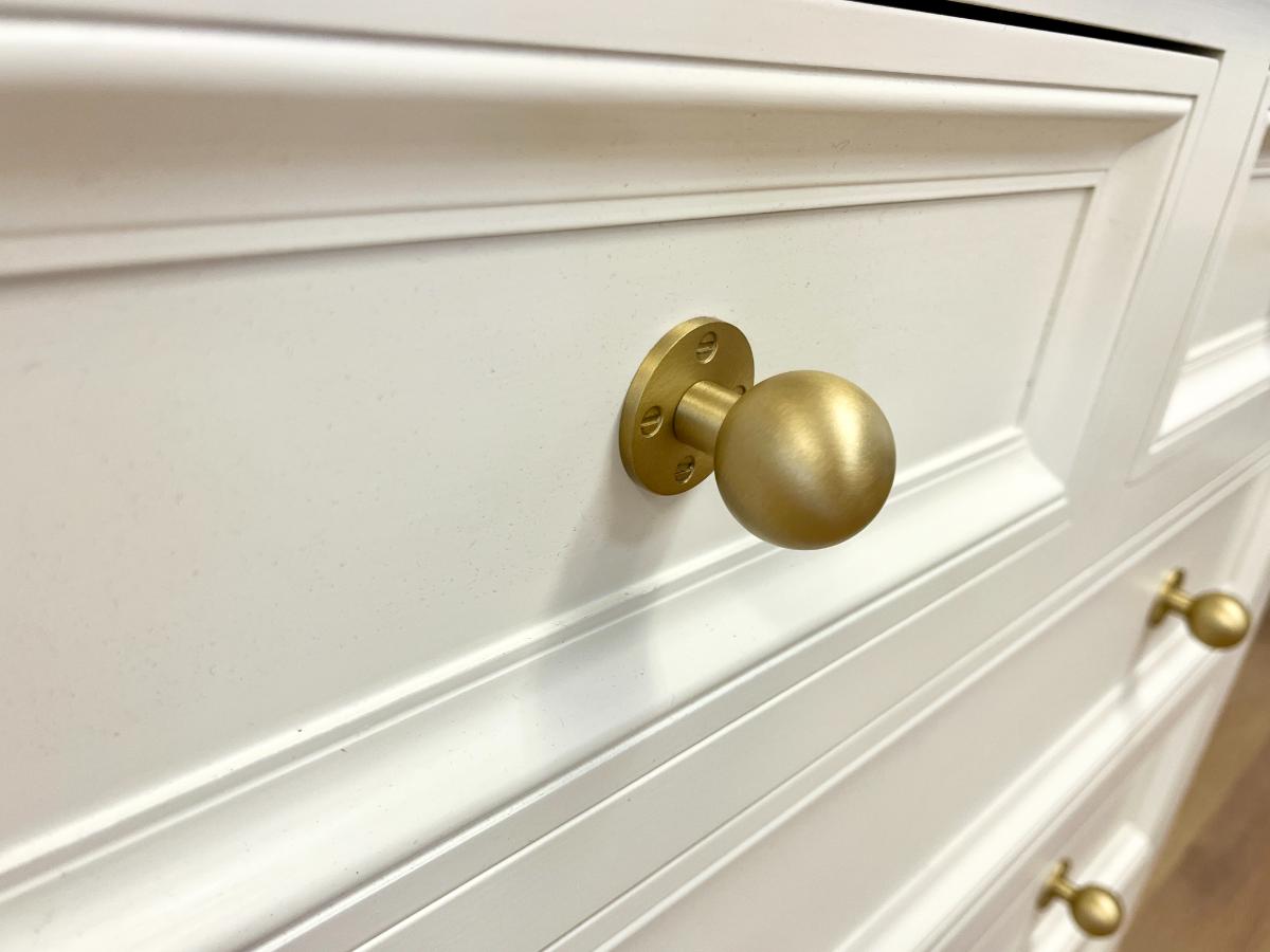 Bespoke Dresser with Brass Knobs