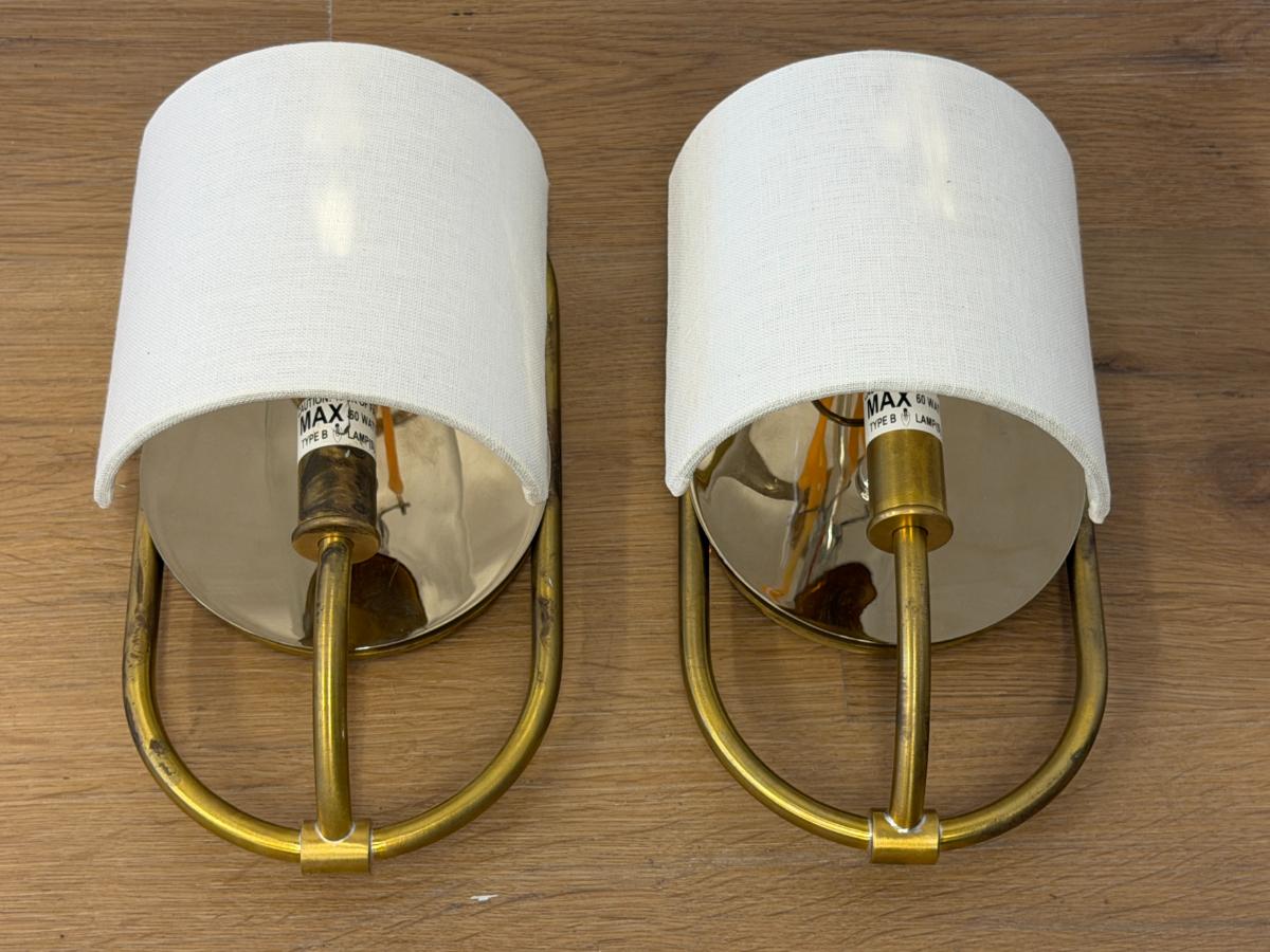 Urban Electric Bit Wall Sconces, Pair, 1 of 2