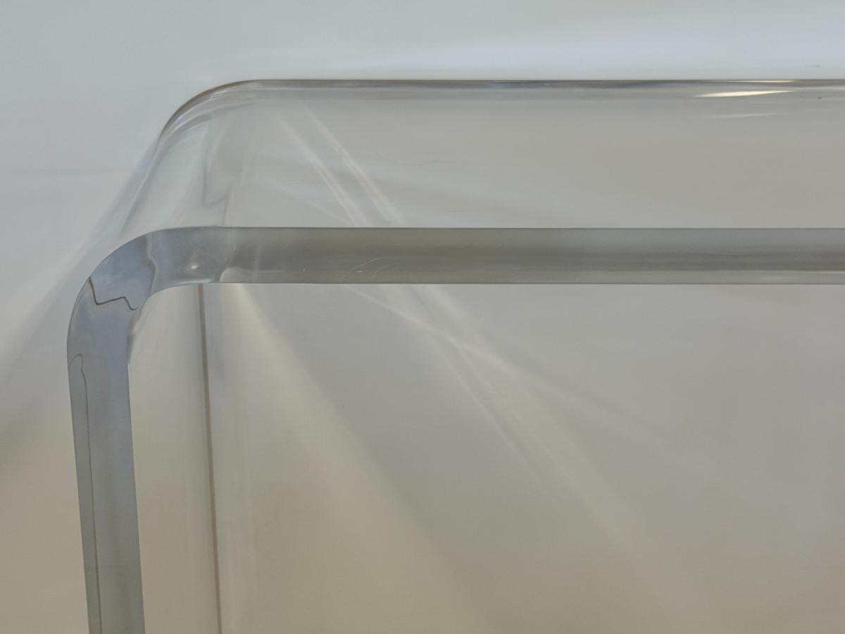 Vintage Lucite Waterfall Console