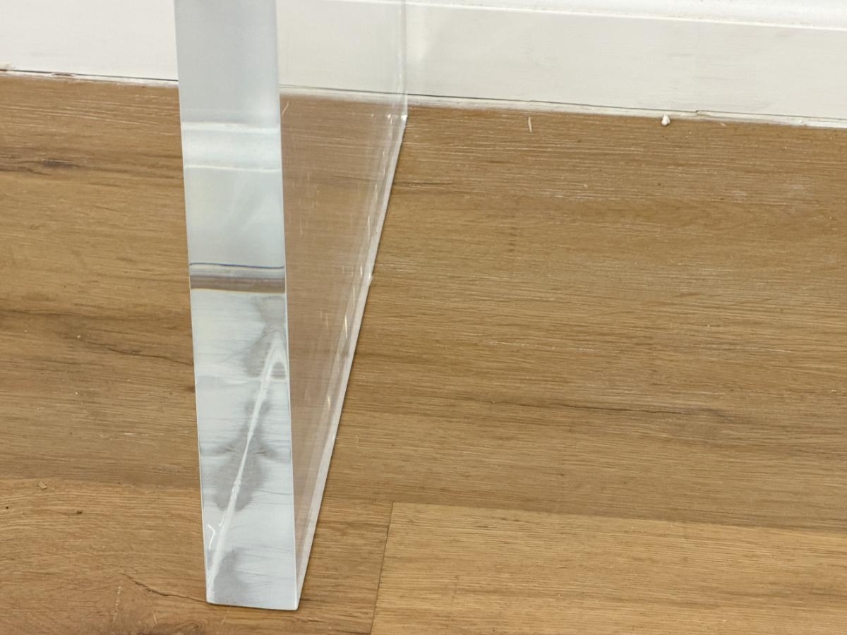 Vintage Lucite Waterfall Console