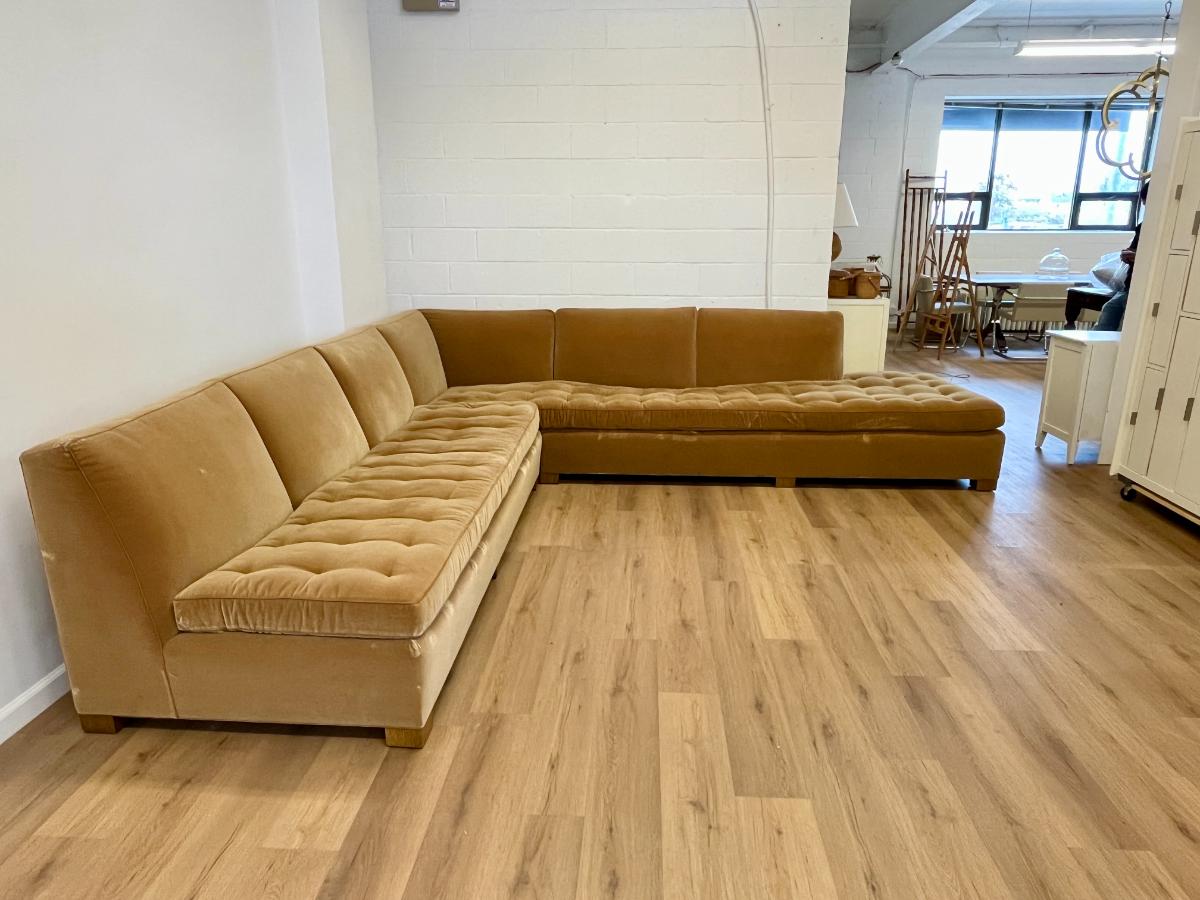 Bespoke Anthony Lawrence Belfair Custom Mohair Sectional