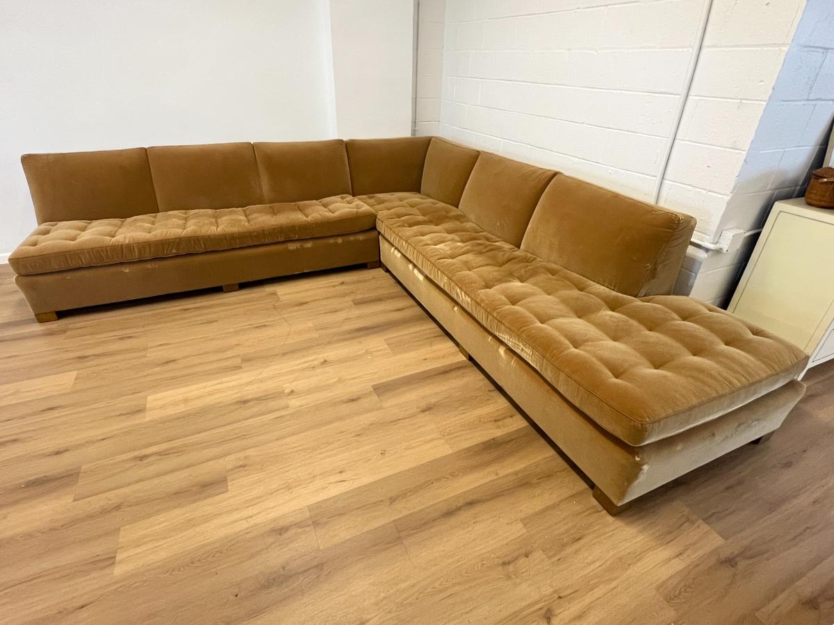 Bespoke Anthony Lawrence Belfair Custom Mohair Sectional