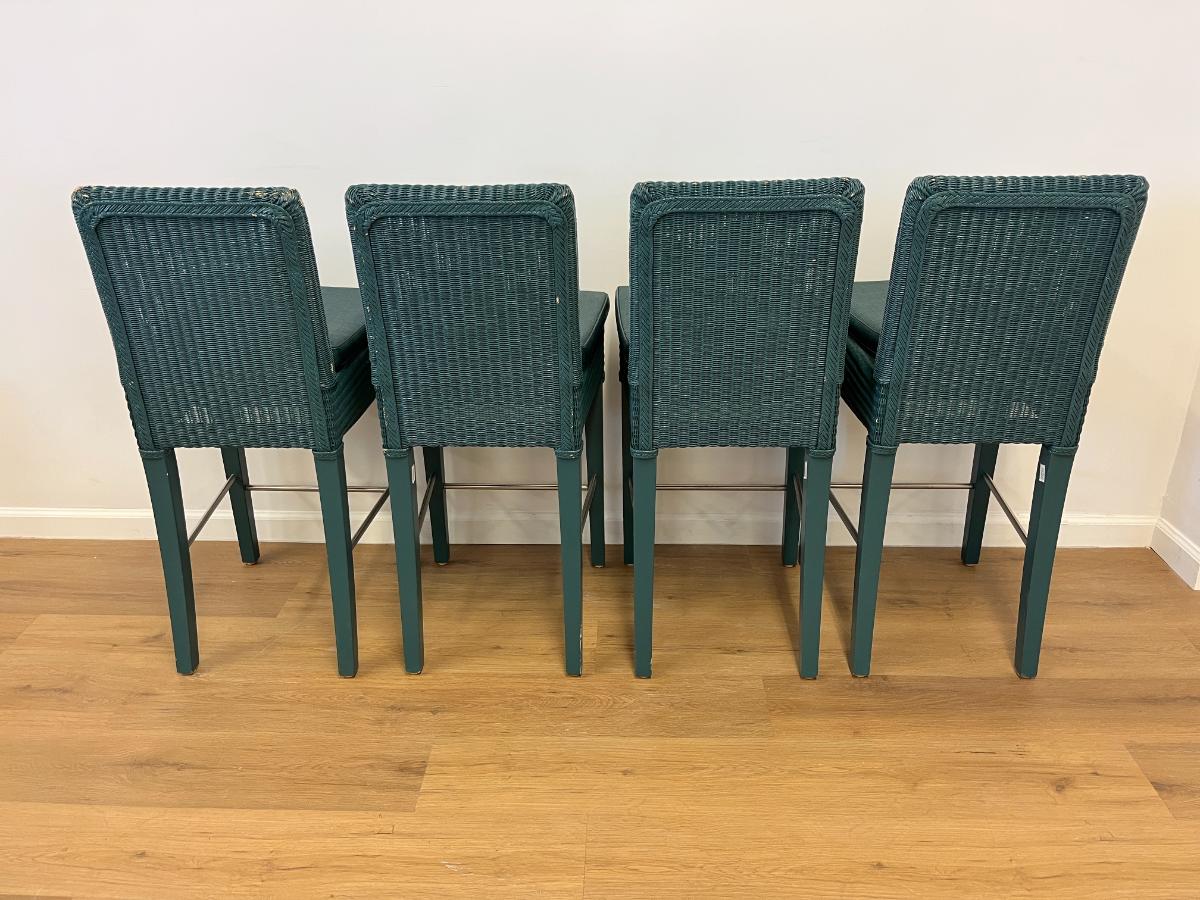 Vincent Sheppard Lloyd Loom Bar Stools, Set of 4